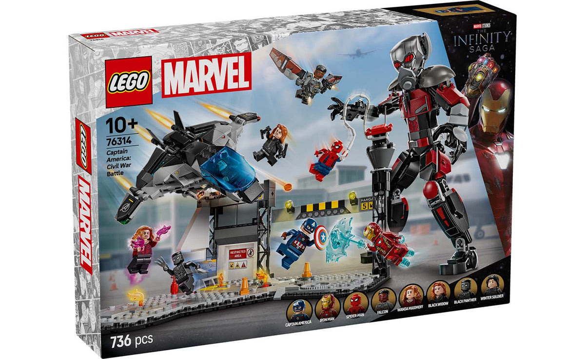 Marvel Captain America: Civil War Action Battle | 76314
