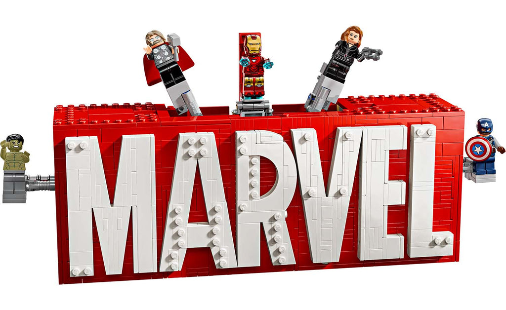 MARVEL Logo & Minifigures | 76313
