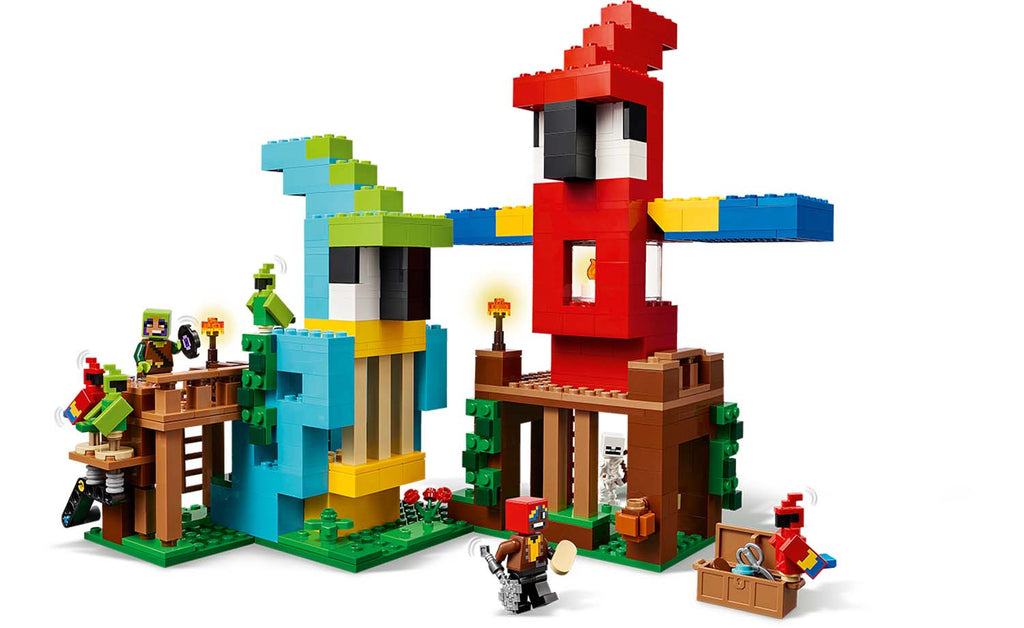 Minecraft The Parrot Houses | 21282