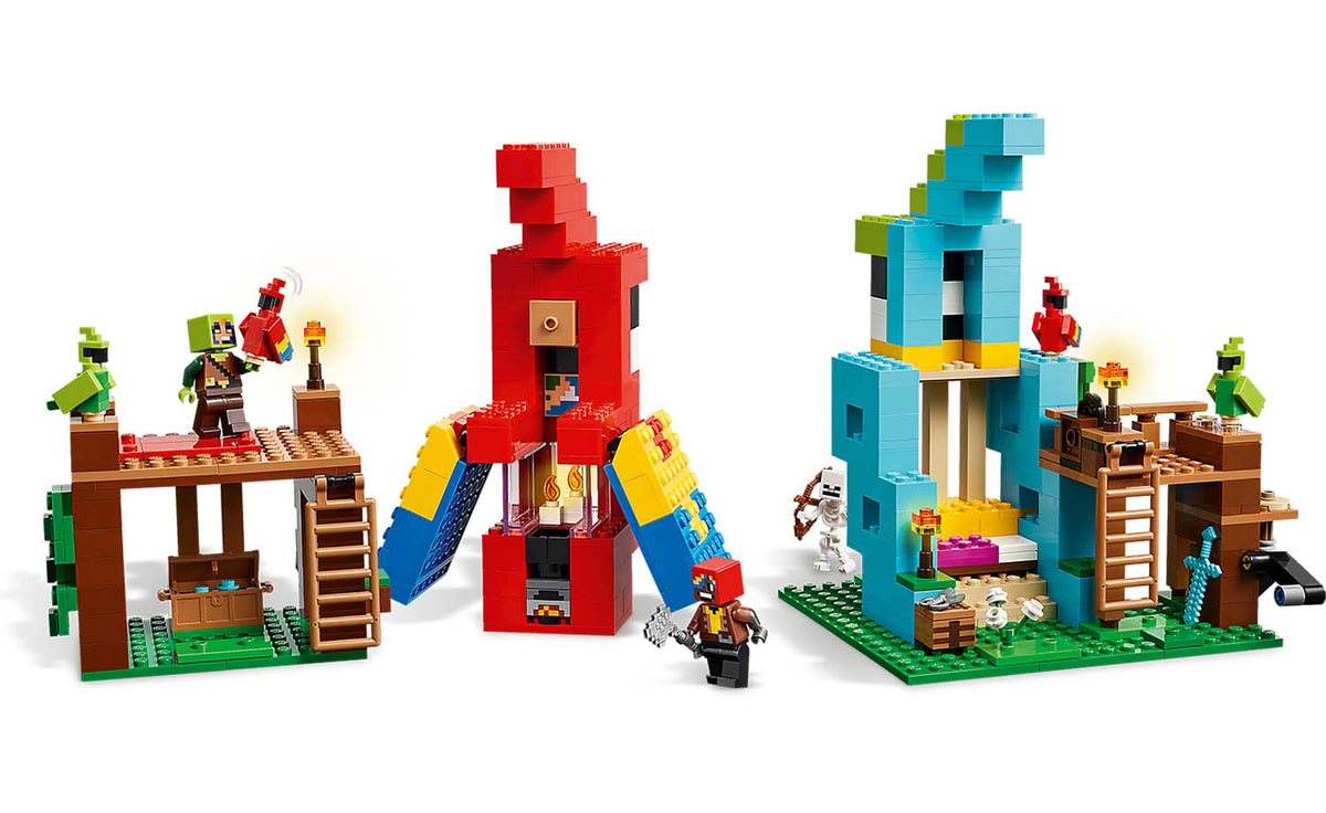 Minecraft The Parrot Houses | 21282
