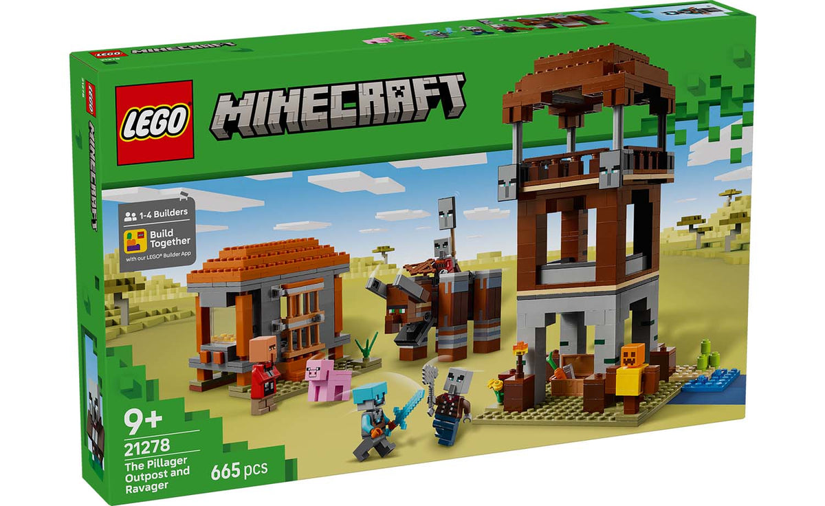 Minecraft The Pillager Outpost and Ravager | 21278