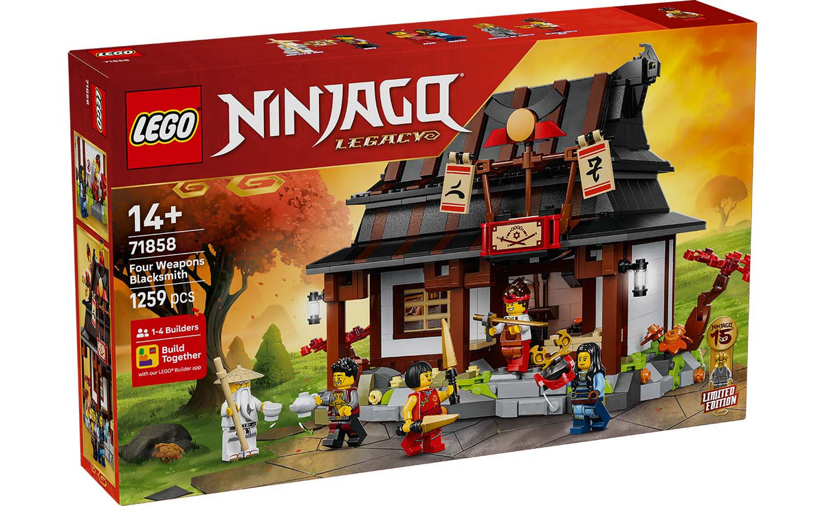 NINJAGO Four Weapons Blacksmith 15th Anniversary | 71858