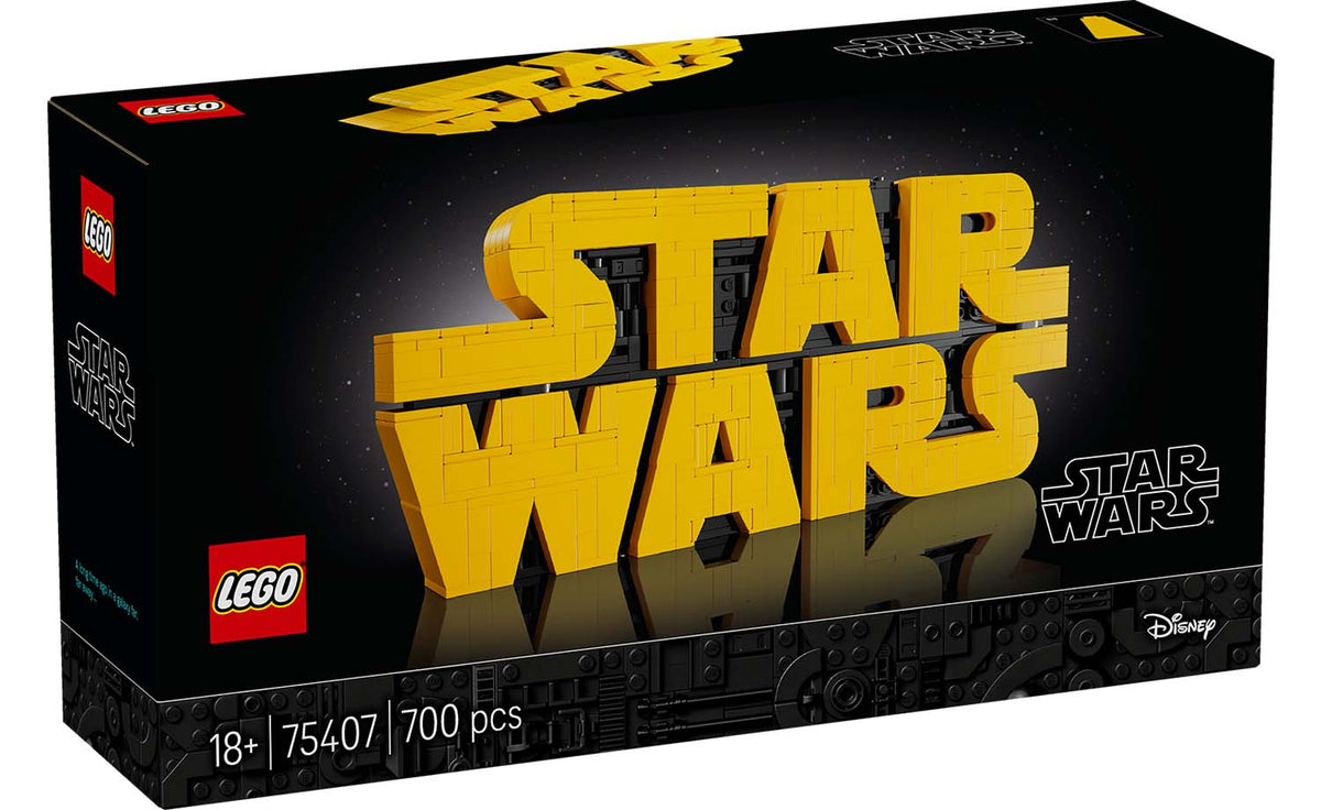 Star Wars Brick-Built Star Wars Logo | 75407
