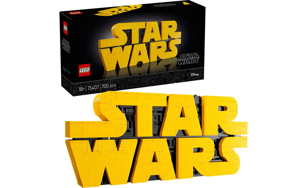 Star Wars Brick-Built Star Wars Logo | 75407