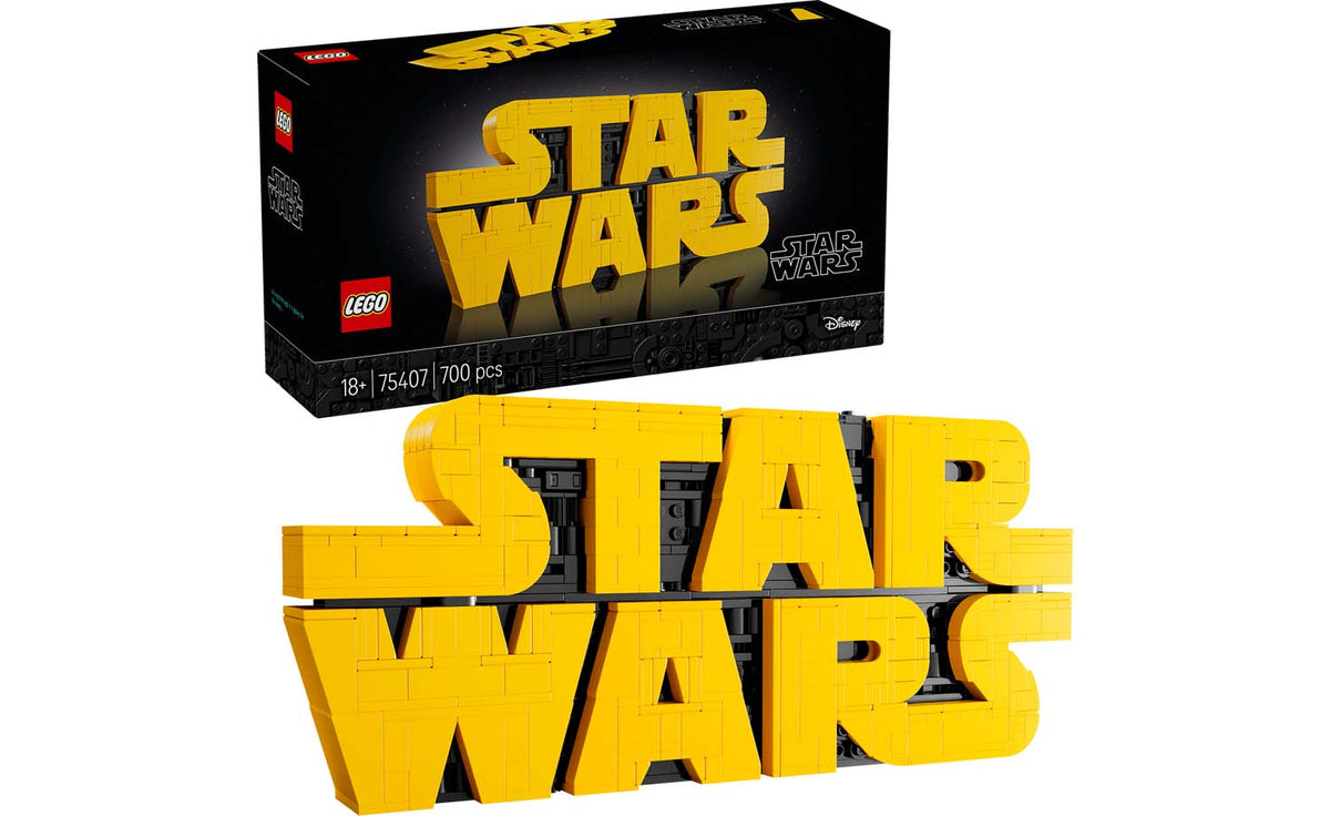 Star Wars Brick-Built Star Wars Logo | 75407