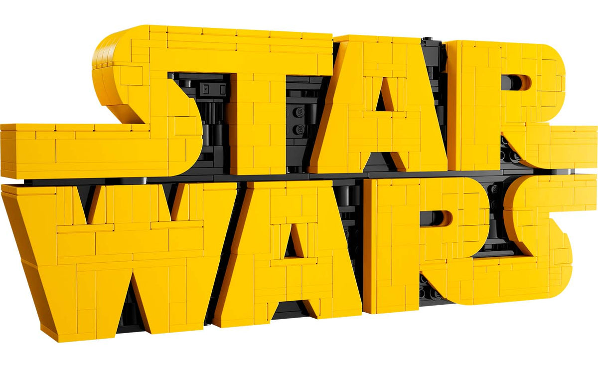 Star Wars Brick-Built Star Wars Logo | 75407