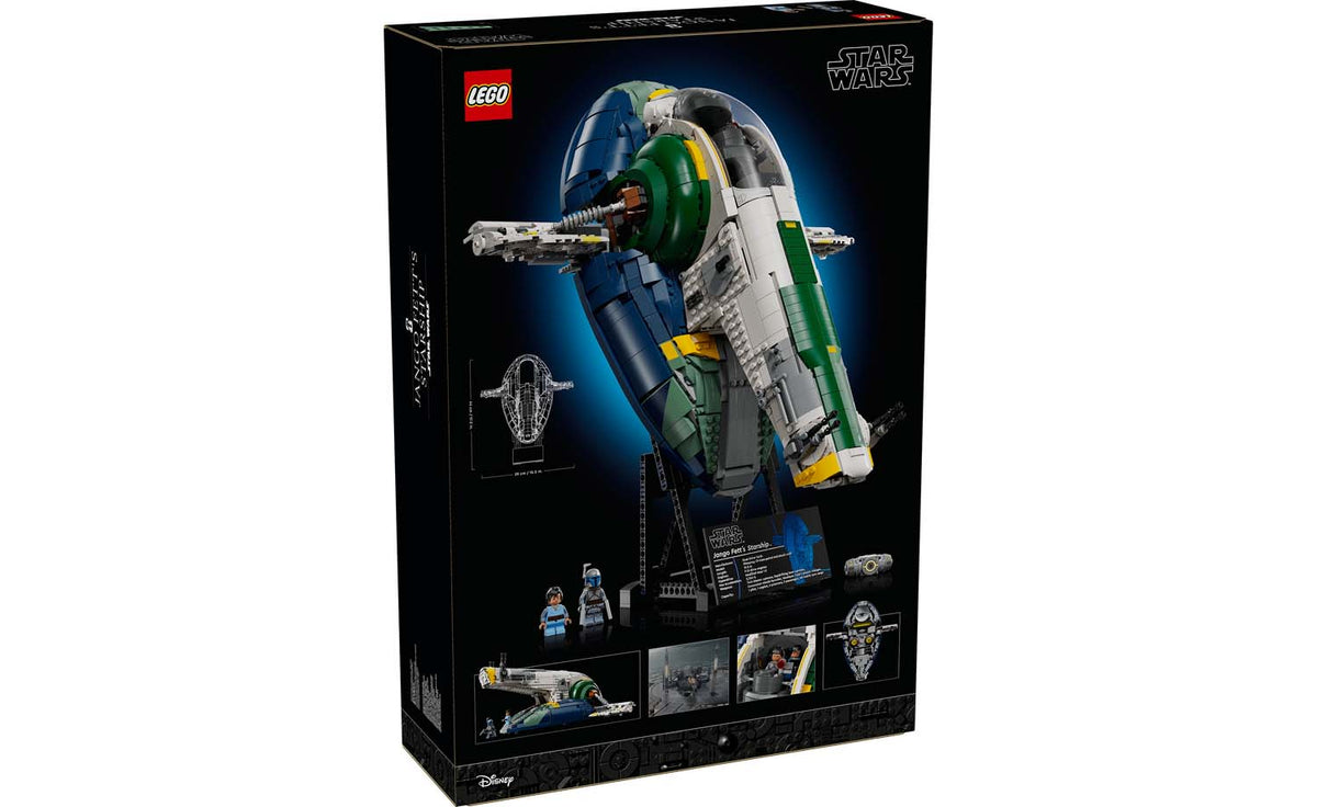 Star Wars Jango Fett's Firespray-Class Starship | 75409