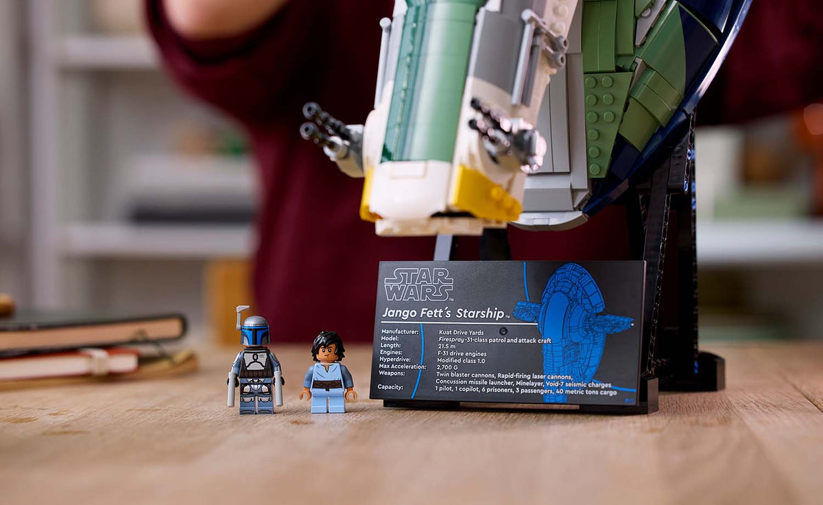 Star Wars Jango Fett's Firespray-Class Starship | 75409