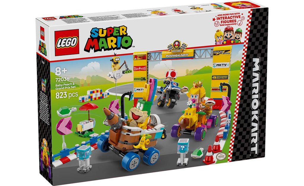 Super Mario Mario Kart – Baby Peach & Grand Prix Set | 72036