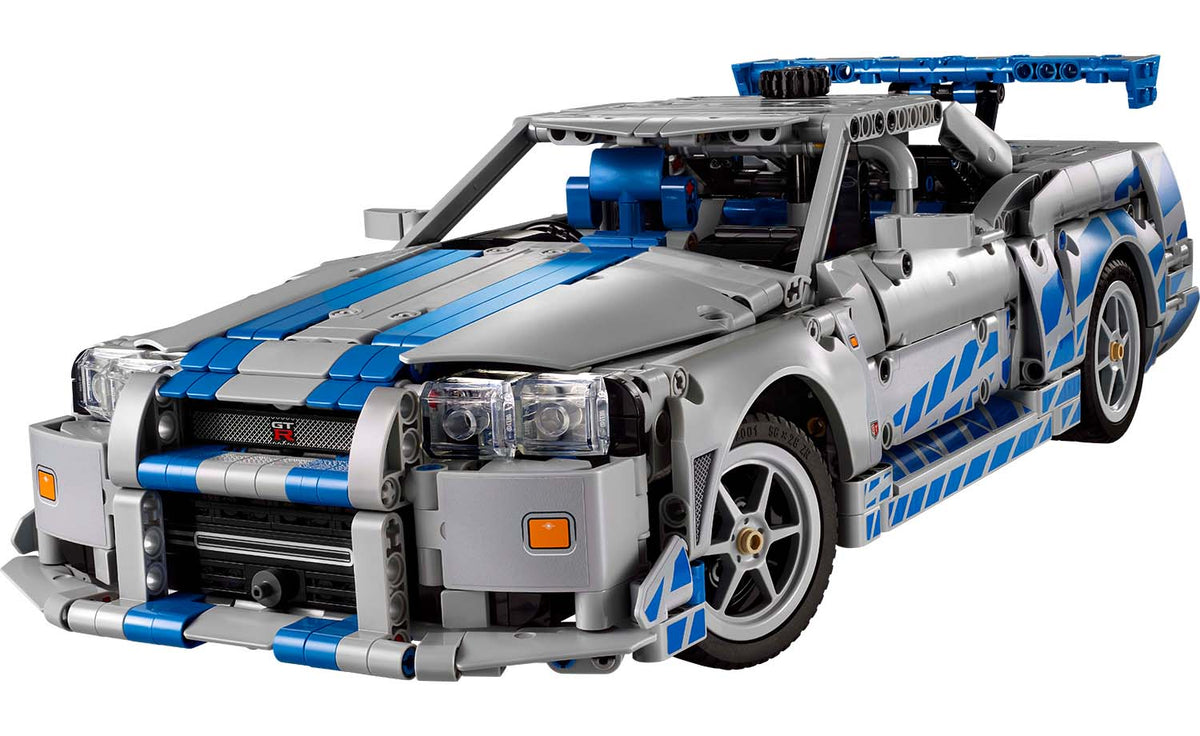 Technic 2 Fast 2 Furious Nissan Skyline GT-R (R34) Car | 42210