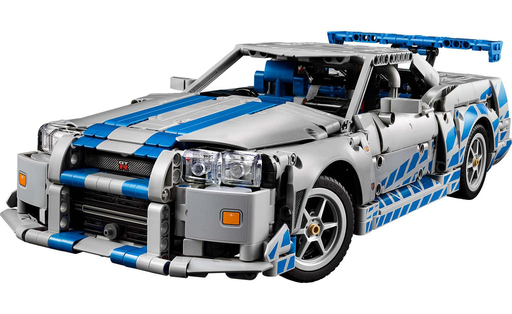 Technic 2 Fast 2 Furious Nissan Skyline GT-R (R34) Car | 42210
