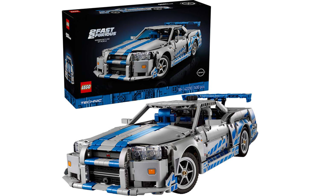 Technic 2 Fast 2 Furious Nissan Skyline GT-R (R34) Car | 42210