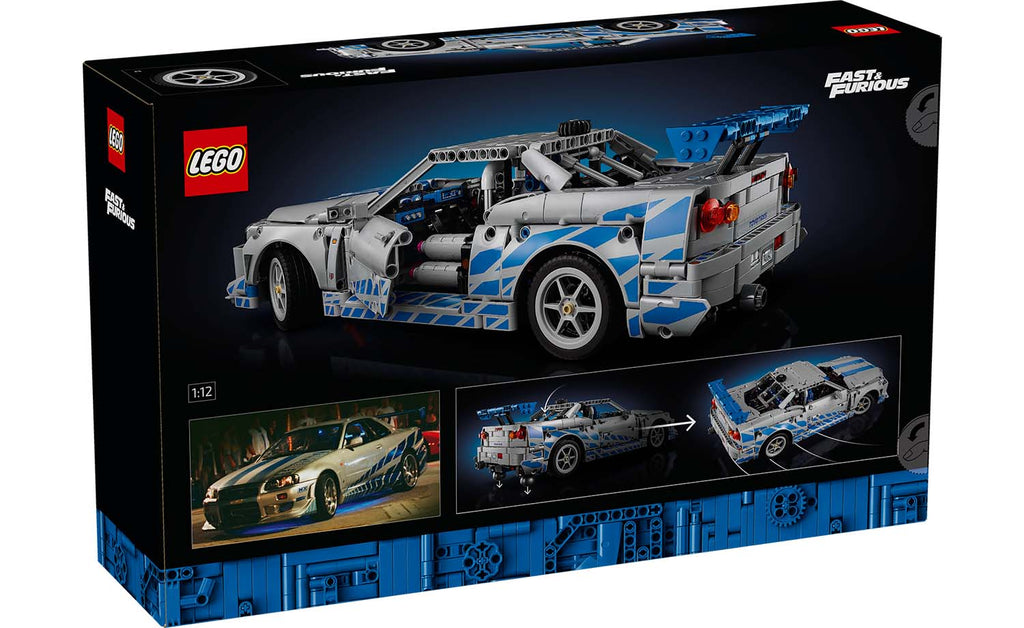 Technic 2 Fast 2 Furious Nissan Skyline GT-R (R34) Car | 42210