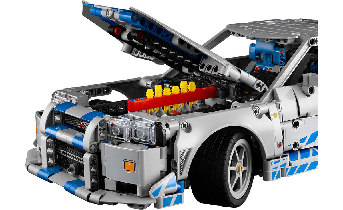 Technic 2 Fast 2 Furious Nissan Skyline GT-R (R34) Car | 42210