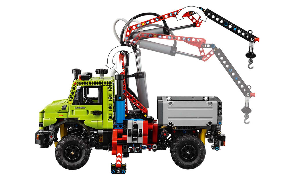 Technic Mercedes-Benz Unimog U 5023 with Crane | 42242