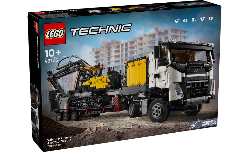 Technic Volvo FMX Truck & EC230 Electric Excavator | 42175