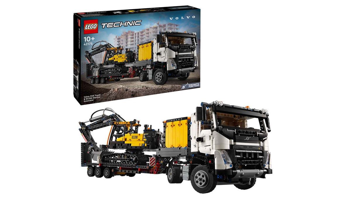 Technic Volvo FMX Truck & EC230 Electric Excavator | 42175