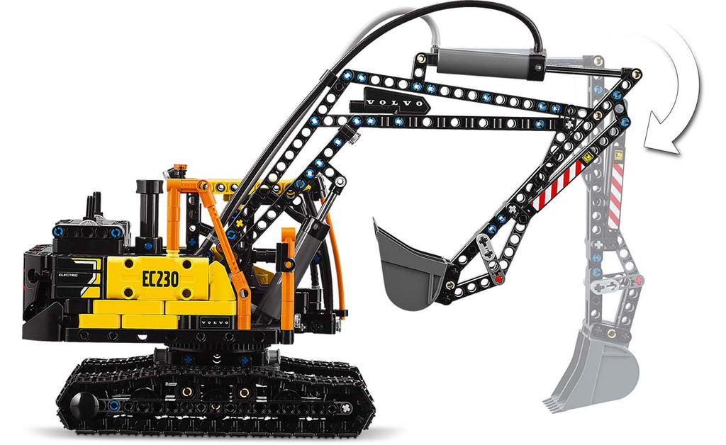 Technic Volvo FMX Truck & EC230 Electric Excavator | 42175